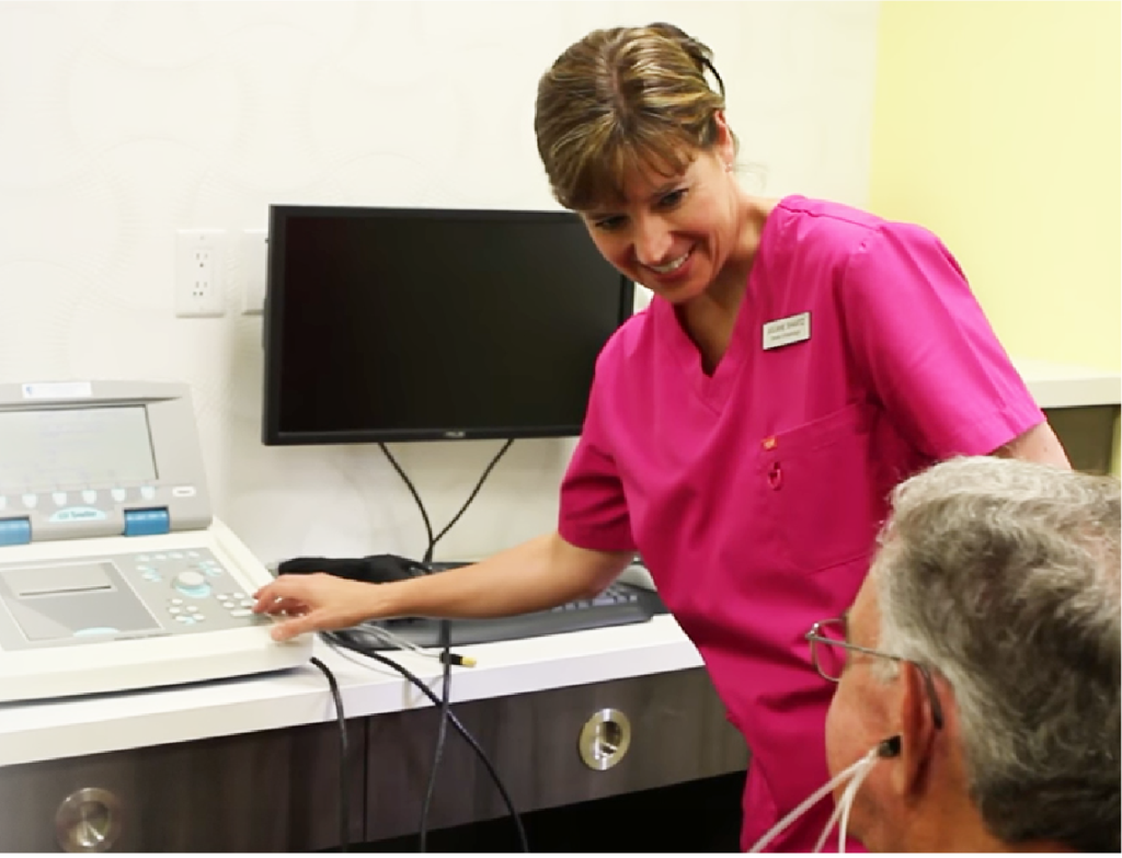 An adult hearing assessment