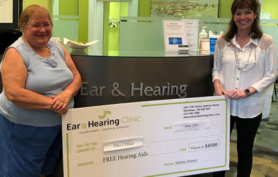 Gift of Hearing recipient 2018