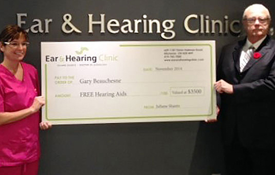 Gift of Hearing recipient 2014