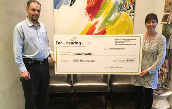 Gift of Hearing recipient 2016