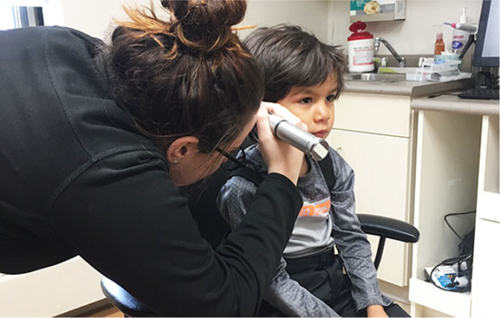 Child hearing assessment