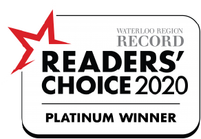 Waterloo Region Record Readers' Choice 2020 Platinum Winner