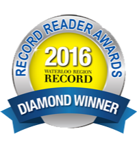 Record Reader Awards Waterloo Region Diamond Winner 2016
